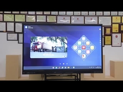 75 Inch Interactive Flat Panel 65/ 86 /98 Inch Standlı 4K Interactive paneller isteğe bağlı