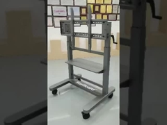 Manüel Yükseklik Düzenleyici Mobil Televizyon Arabası