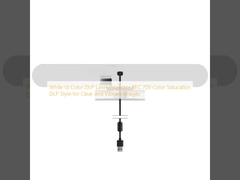 Beyaz Id Renkli DLP Lazer Projekörü REC.709 Renk Doymuşluğu DLP Tarzı net ve canlı görüntüler için