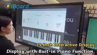 Toplantılar için 75 İnç İnteraktif Düz Panel