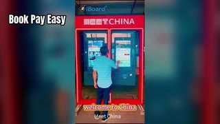Özelleştirilmiş MEET.CHINA çok fonksiyonlu kiosk