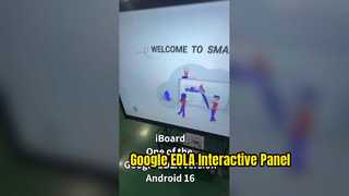 iBoard Google EDLA sertifikalı android 16