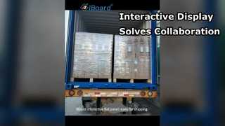 iBoard fabrikası etkileşimli düz panel ekranı