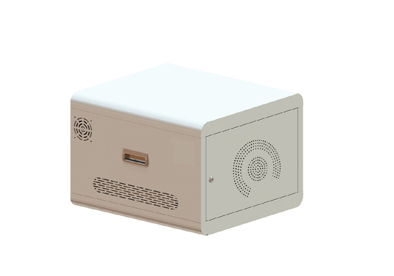 IBoard Şarj Arabası USB Tip C Hızlı Halk Kablosuz İki Noktalı Kilitli Araba Şarj Kasası Depolama IPad Şarj Dolabi