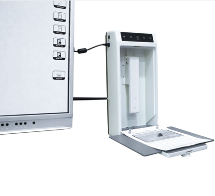 Çin Fabrikası Doğrudan Hepsi Birde Etkileşimli 20 Dokunma Noktası IR Kızılötesi Seramik 96 Inç Çift Sistem Akıllı Taşlar Hoparlör 16:10 Yan Çubuk Projector Taşları Öğretim Yazılımı ile Üniversite Okulu