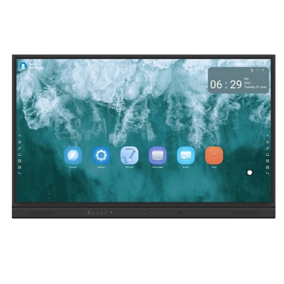 LED öğretim tahtası tedarikçisi, bir PC'de tümüyle interaktif düz panel akıllı TV monitörleri çok amaçlı dokunmatik ekran