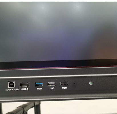 Fabrika doğrudan interaktif düz panel 40 IR dokunmatik televizyon monitörü 65 75 86 Inch Kablosuz açıklama tahtası