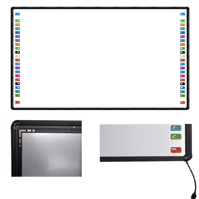 86 Inch Interactive Whiteboard Smart TV Monitörler Projectorlu Okul Tablosu