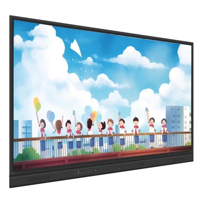 Etkileşimli dokunmatik ekran monitörü 55 65 75 86 98 110 Inch Android WIN Multi Touch Eğitim Akıllı Taşı Çocuklar Öğretmek için
