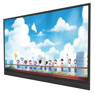 Etkileşimli dokunmatik ekran monitörü 55 65 75 86 98 110 Inch Android WIN Multi Touch Eğitim Akıllı Taşı Çocuklar Öğretmek için