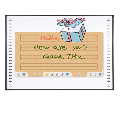 63 Inç Interactive Whiteboard Kızılötesi Dokunmatik Akıllı Tahta Eğitim / Öğretim için