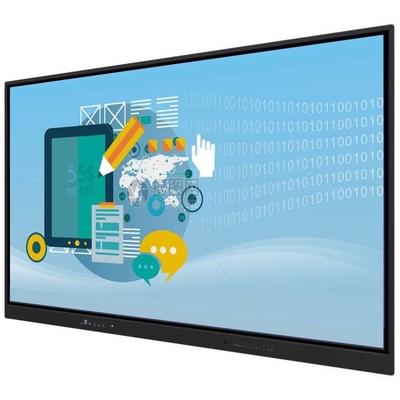 55 65 75 86 Inch Interactive Touch Screen Whiteboard Android 13 EDLA 40 Sınıf Ofis Toplantısı için Dokunma Noktası