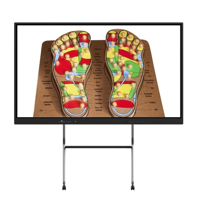 LED Interactive Whiteboard 65/75/86/105/110 Inch Parmak Elektronik Çoklu Dokunmatik Ekran Akıllı LCD Ekran Toplantı Salonu