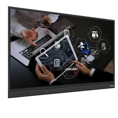 75 86 Inch IR Interactive Whiteboard Finger Touch Digital 4K UHD 3840*2160 Bilim Eğitimi Çocuklar İçin Öğretim Taşı
