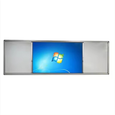 75 Inç Interactive Flat Panel Sliding Whiteboard ile Çoklu Dokunmatik Ekranlar