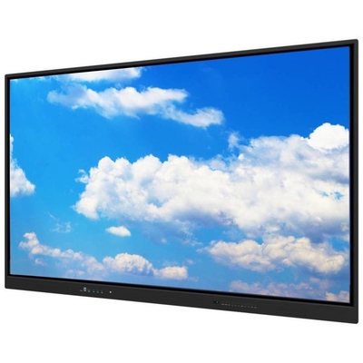 75 Inch Interactive Touch Screen Monitor With OPS Mobile seçeneği için duruyor