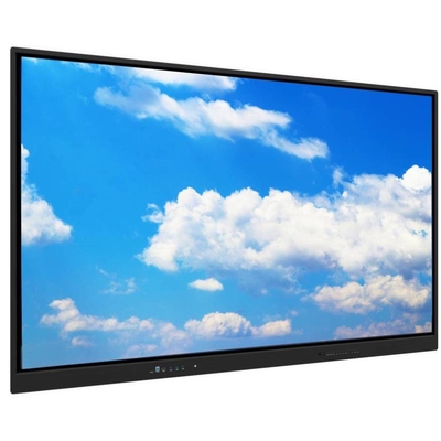 Etkileşimli dokunmatik ekran monitörü 55 65 75 86 98 110 Inch 3840*2160 4K Kamera Mikrofon Ekranı Android 13 OPS All In One