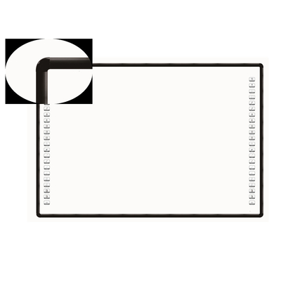 Etkileşimli Projector Taşı 4K 82 85 102 Inch Yan Çubuğu 10 Dokunma Noktası USB PC Kalem Parmak Yazma Beyaz Taş Okullar İçin