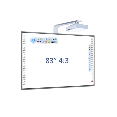 Dijital Elektronik Öğretim Makinesi Whiteboard Parmak Dokunma Akıllı Etkileşimli Whiteboard HD Projector ile Okul için