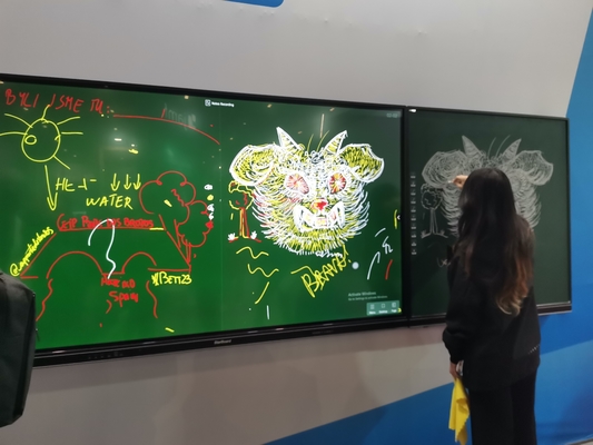 Büyük boyutlu ALL bir etkileşimli tahta Smart Kayıt Okul için dokunmatik panolar