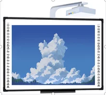 55/65/75/86/98 Inch Optional Infrared Interactive Whiteboard 2mm konumlandırma doğruluğu