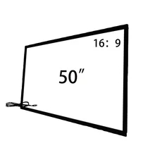 10 Nokta Dokunma USB Arabirim Video Duvar TV Monitörü Ekranı için Dokunma Panel Çerçeve