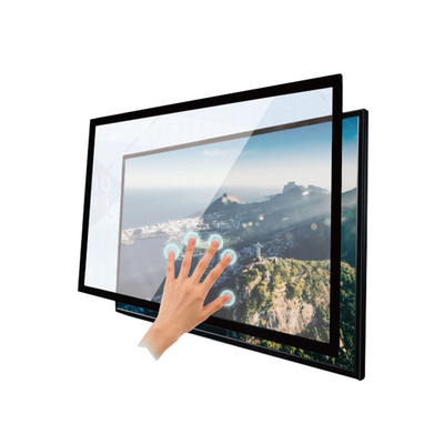 Kalem Parmak 10 Dokunma Noktası USB Arabirimi ile Kızılötesi Dokunma Çerçeve Dokunma Monitörü için Whiteboard TV Video Duvarı