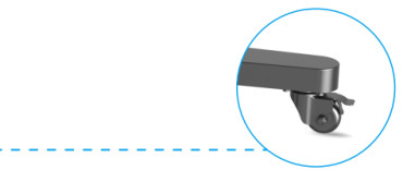 Elektrikli Yükseklik Düzenlenebilir Etkileşimli Whiteboard Stand Akıllı TV Dokunmatik Monitörler Yer veya Duvar Montajı Kullanım Standı