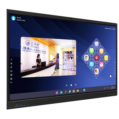 En son 98 Inch LCD Akıllı Taş Okul ve iş için etkileşimli dijital panolar