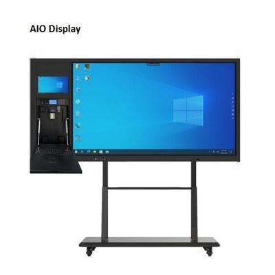 Akıllı Öğretim için Android işletim sistemi ve Çift Tahta Araya Bağlantısı ile 75' 'Infrared Touch Interactive Whiteboard