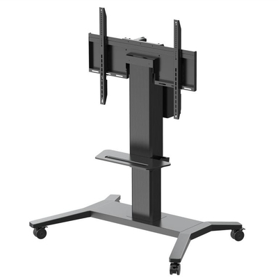 Mobil TV Duvar Montajı Yükseklik Düzenleme TV Arabası TV Brackets Trolly Stand 65 "-86" Profesyonel Tam Hareket