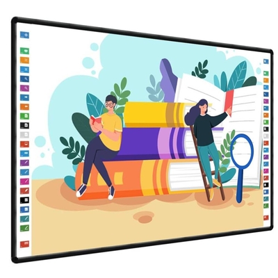 Precision Interactive Whiteboard IB-Q4 Serisi Duvar Montajlı Mobil Stand Öğretim için Okul Çocukları için Kurulum