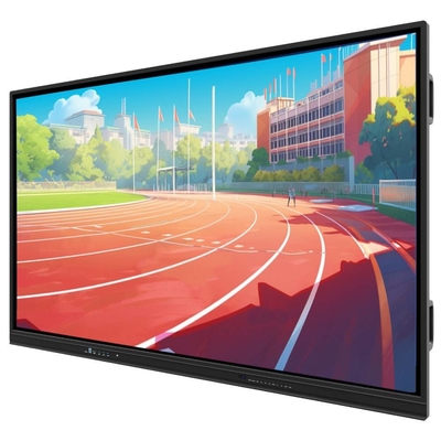 iboard 55 inç interaktif düz ekran ekran LCD dokunmatik ekran monitörü TE-QS serisi eğitim için USB HDMI bağlantısı ile