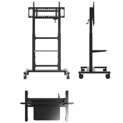 65 75 Inch Mobile Stand For Interactive Flat Panel Wall Mounted TV Mobile Bracket For Smart Board With Competitive Price 65 75 Inch Mobile Stand For Interactive Flat Panel Wall Mounted TV Mobile Bracket For Smart Board Rekabetçi fiyat ile akıllı kart için mobil destek