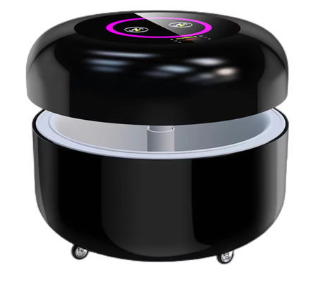 Akıllı Mobil Buzdolabı X1 Evrensel Tekerlekli Taşınabilir Hidrolik Kalkıtma Kapak 130L Buzdolabı Kablosuz Şarj