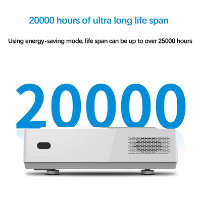 iBoard Ucuz DLP Lazer Taşınabilir Projekör 4K Whiteboard Ultra Kısa Atış Projekörü Sınıf Okul Öğretim Taşları