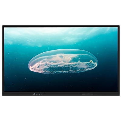 98 Inç Interactive Touch Screen Monitor kamera mikrofon hoparlör inbuilt android win os hepsi bir pc konferans ofisi için