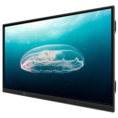 98 Inç Interactive Touch Screen Monitor kamera mikrofon hoparlör inbuilt android win os hepsi bir pc konferans ofisi için