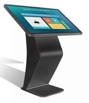 Iboard Fabrikası Doğrudan CE FCC LED Kiosk Ekranı İnteraktif Zemin Kalkan K Tarzı Dijital İşaret Pencere Sistemi İş Reklamı İçin