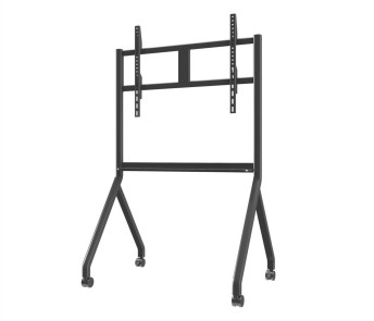 Mobil TV Duvar Montajı Yükseklik Düzenleme TV Arabası TV Brackets Trolly Stand 65 "-86" Profesyonel Tam Hareket