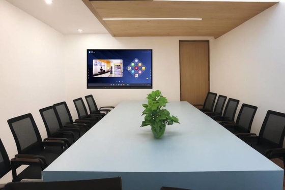 Etkileşimli Düz Panel Ekranı, boyutu: 55'/65'/75'/86', Alüminyum Çerçeve ((Paint Baking kaplama veya Metal yüzey), Çelik arka kabuk, Tempered Glass, Sınıf ve toplantı odası için Dijital Geçiş