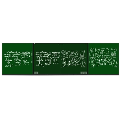 Akıllı Blackboard 86 98 Inch Büyük Ekran Android OPS Kamera Mikro Dual Sistem Öğretim Yazılımı APP Üniversite Koleji Öğretim Kullanımı