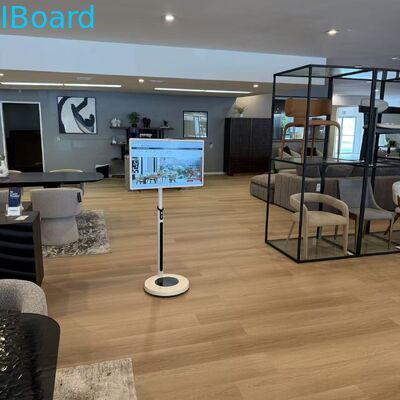 Kapasitif 10 Noktalı Etkileşimli Ekranlı 32 Inç Taşınabilir Dokunmatik Ekran Kiosku