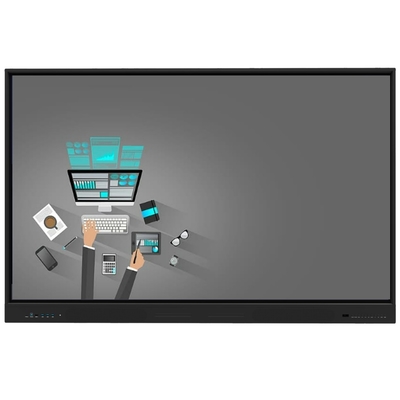 En Son Android 14 LCD Akıllı Yönetim Kurulu Eğitim İş Yeri İçin 75" Interaktif Düz Panel