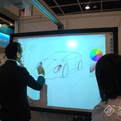 Intuitif Çizim Beyaz Tahta Projector Temelli 8ms Yanıt Çözünürlüğüyle Yenilikçi Beyaz Tahta Ekran
