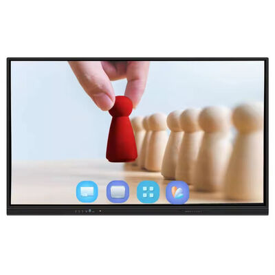 IBoard 86 İnç 4K Etkileşimli Düz Panel, İş ve Eğitim İçin Çoklu Dokunmatik Akıllı Etkileşimli Tahta