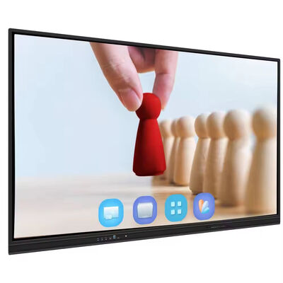 IBoard 86 İnç 4K Etkileşimli Düz Panel, İş ve Eğitim İçin Çoklu Dokunmatik Akıllı Etkileşimli Tahta