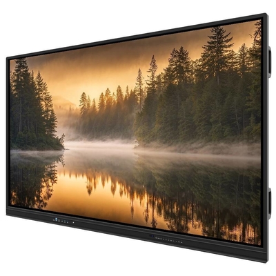Etkileşimli Düz Panel Duvar 98 Inch Android PC Kablosuz Paylaşım Wifi Ekran Kısa Kaydedici Hoparlör Eğitim İçin Çocuklar Ofis Toplantı Odası