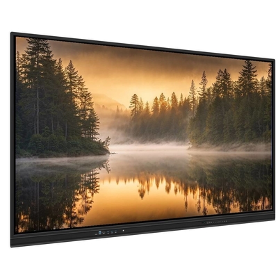 Etkileşimli Düz Panel Duvar 98 Inch Android PC Kablosuz Paylaşım Wifi Ekran Kısa Kaydedici Hoparlör Eğitim İçin Çocuklar Ofis Toplantı Odası