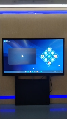 110 Inch IBoard Interactive Whiteboard Touch Screen TV Interactive Whiteboard With 48MP Camera, 4K UHD Touchscreen Display, 8ms Yanıt Süresi, Android OS, Okul Konferansı İçin Açık Uygulama Ekosistemi